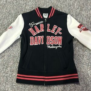 Women’s Genuine Harley Davidson Zip up Sweatshirt Size Small